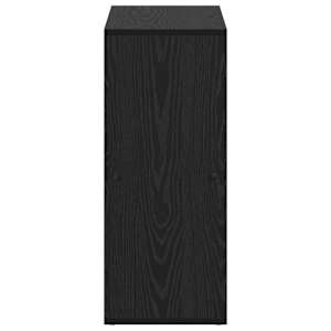 Knihovna Černý dub 69,5 x 29 x 69,5 cm kompozitní dřevo - obrázek 6