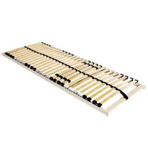 Lamelni podstavek Rjava 70 x 190 cm Trda bukovina