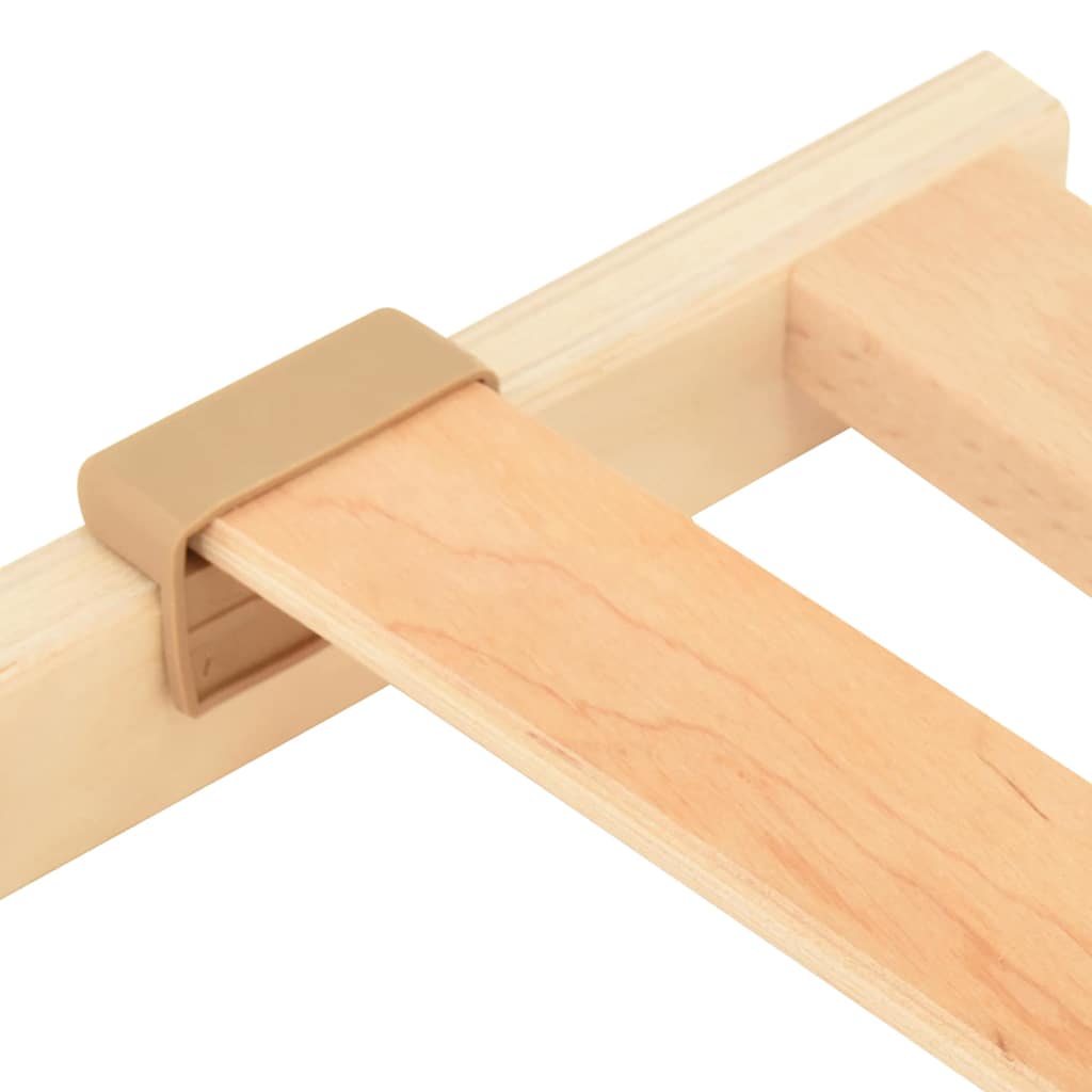 Lattenbodem Bruin 70 x 190 cm Massief beukenhout image 4