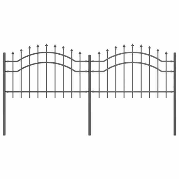 vidaXL Aiandus aiapaneel WOERDEN 240 x 115 cm Pulberv&auml;rvitud Teras
