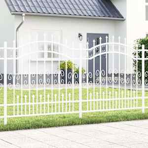 Vrtna ograja KAMPEN Bela