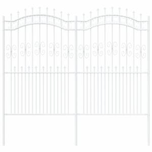 Zahradní plot KAMPEN 240 x 228 cm Mesh Práškově lakovaná ocel - obrázek 2