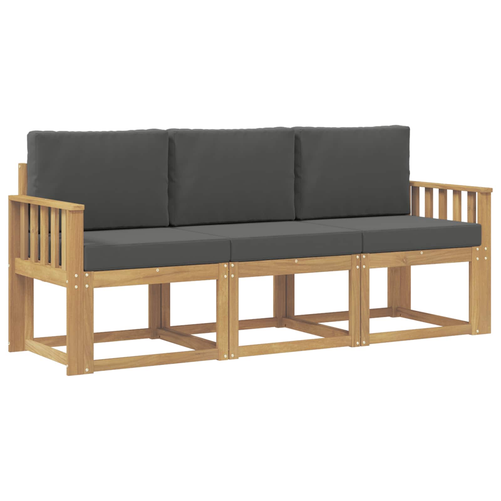Zunanja garnitura za sedenje 3 pcs - slika 2