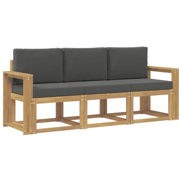 vidaXL V&auml;li diivanikomplekt 3 tk