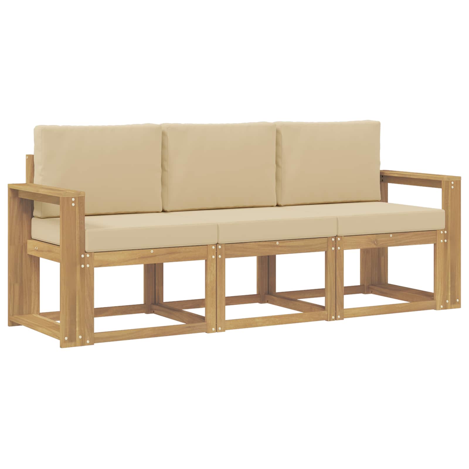 Zunanja garnitura za sedenje 3 pcs - slika 2