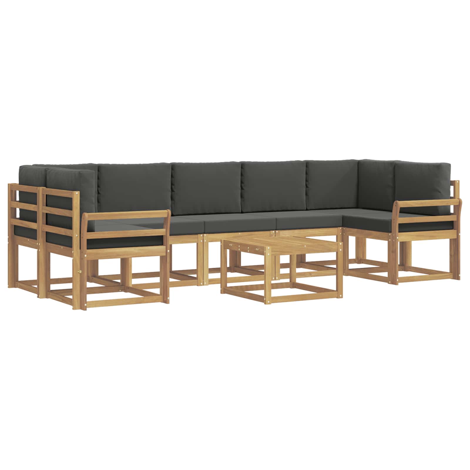 Zunanja garnitura za sedenje 6 pcs - slika 2