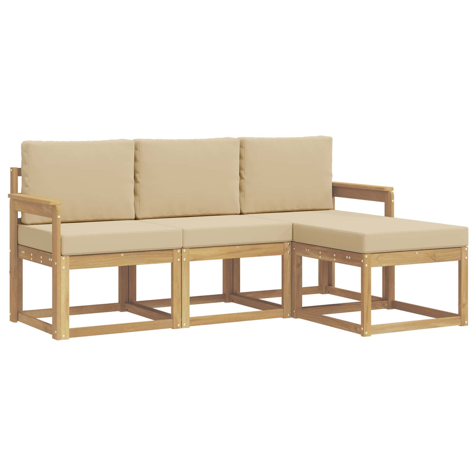 Комплект дивани за открито 4 pcs – изображение 2