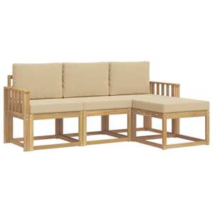 Venkovní pohovková souprava 4 pcs - obrázek 2