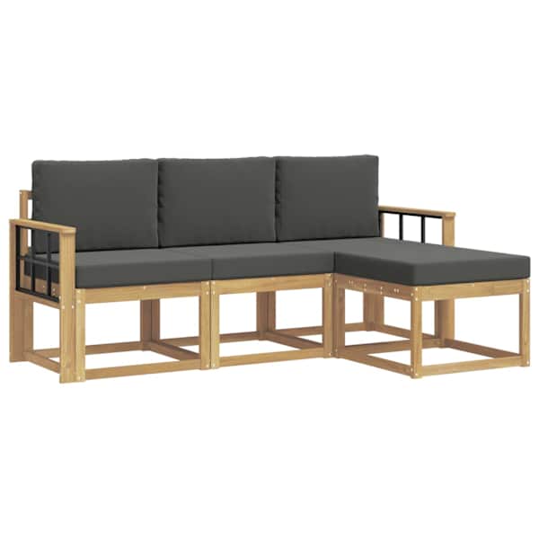 vidaXL V&auml;li diivanikomplekt 4 tk