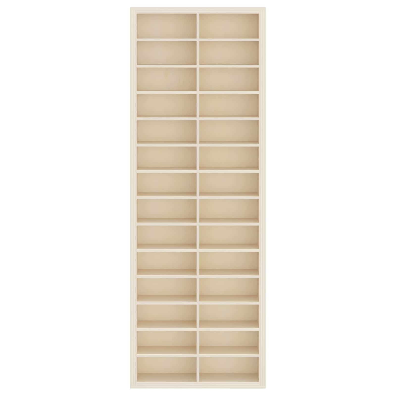 Thumbnail - vidaXL Wanddisplay-Case mit Regal Beige 21 x 4,5 x 59 cm Holzwerkstoff