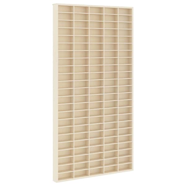 vidaXL Seina kuvakarp Seinale kinnitav Beež 50 x 4,5 x 96 cm Tehispuit