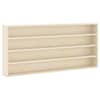 vidaXL Seina kuvakarp Seinale kinnitav Beež 80 x 8,5 x 36 cm Tehispuit