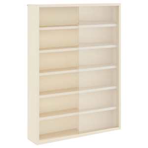 vidaXL Seina kuvakarp riiuliga uksega Beež 40 x 8,5 x 54 cm Vineer