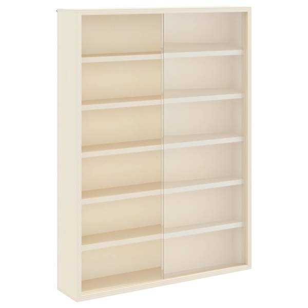 vidaXL Seina kuvakarp riiuliga uksega Beež 40 x 8,5 x 54 cm Vineer