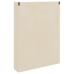Nástěnný vitrínový box Béžová 40 x 8,5 x 54 cm Překližka - obrázek 7