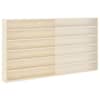 vidaXL Seina kuvakarp riiuliga uksega Beež 100 x 8,5 x 54 cm Vineer