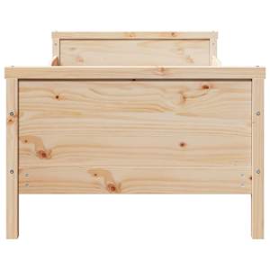 Rám postele s čelo Hnědá 80 x 200 cm kompozitní dřevo - obrázek 5