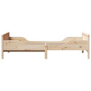 Rám postele s čelo Hnědá 80 x 200 cm kompozitní dřevo - obrázek 6