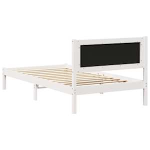 Rám postele s čalouněným čelem s čelo Světle šedá 100 x 200 cm - obrázek 7