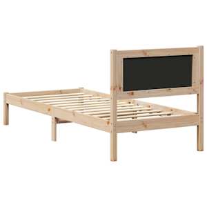 Rám postele s čalouněným čelem s čelo Světle šedá 80 x 200 cm - obrázek 7