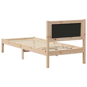 Rám postele s čalouněným čelem s čelo Tmavě šedá 80 x 200 cm - obrázek 7