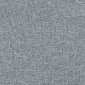 Rám postele s čelo Světle šedá 80 x 200 cm textil - obrázek 10