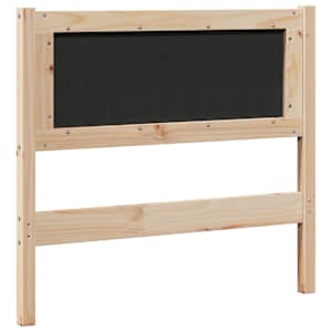 Čelo postele Jiný Hnědá 90 cm Masivní borovicové dřevo - obrázek 6