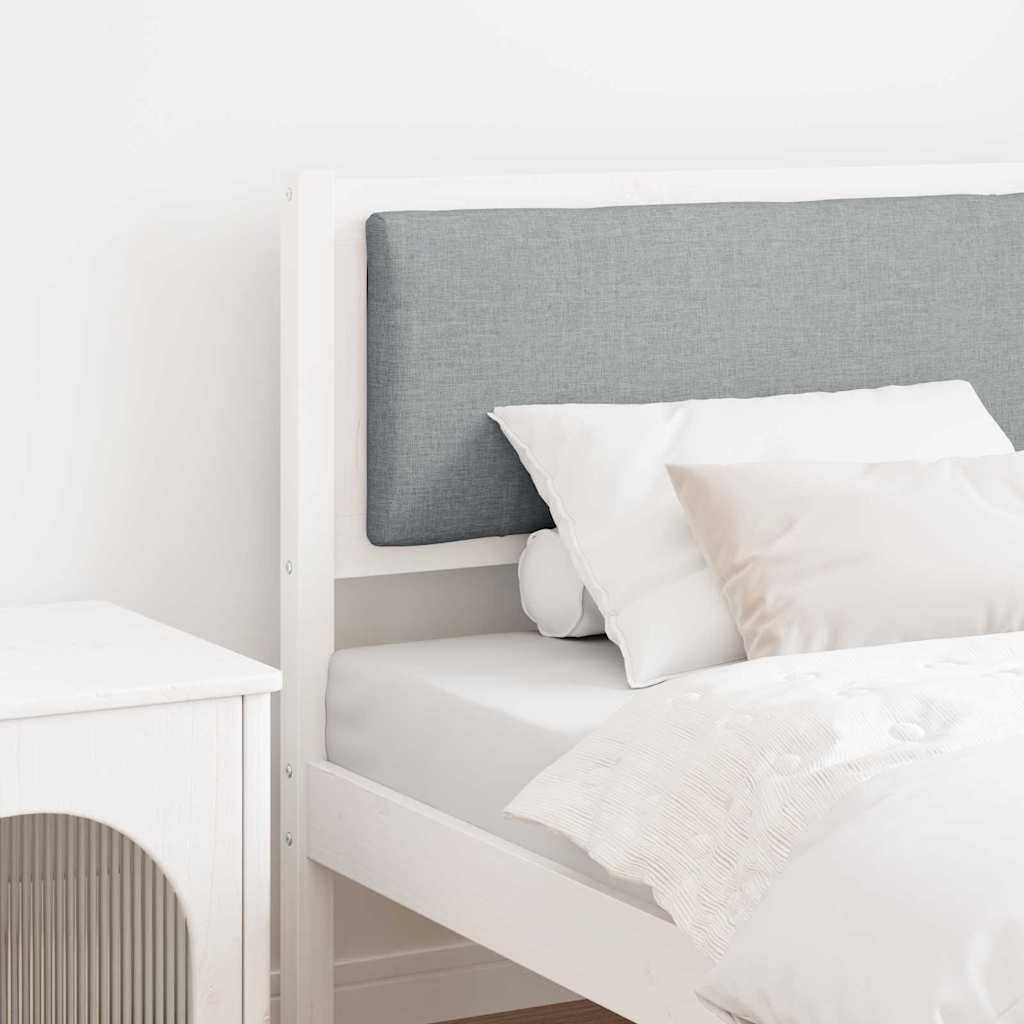 vidaXL Tăblie cap Altele Alb 90 cm Lemn masiv de pin