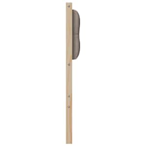 Čelo postele Jiný Hnědá a taupe 180 cm Masivní borovicové dřevo - obrázek 5