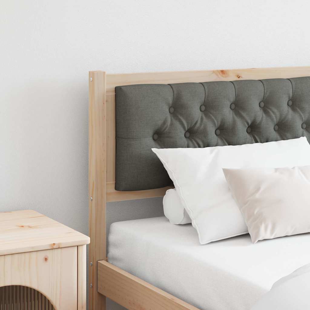 vidaXL Tăblie cap Altele maro și gri închis 160 cm Lemn masiv de pin