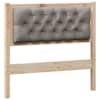 vidaXL Peats Muu Pruun ja taupe 90 cm M&auml;nnipuit