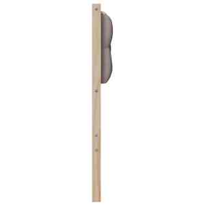 Čelo postele Jiný Hnědá a taupe 90 cm Masivní borovicové dřevo - obrázek 5