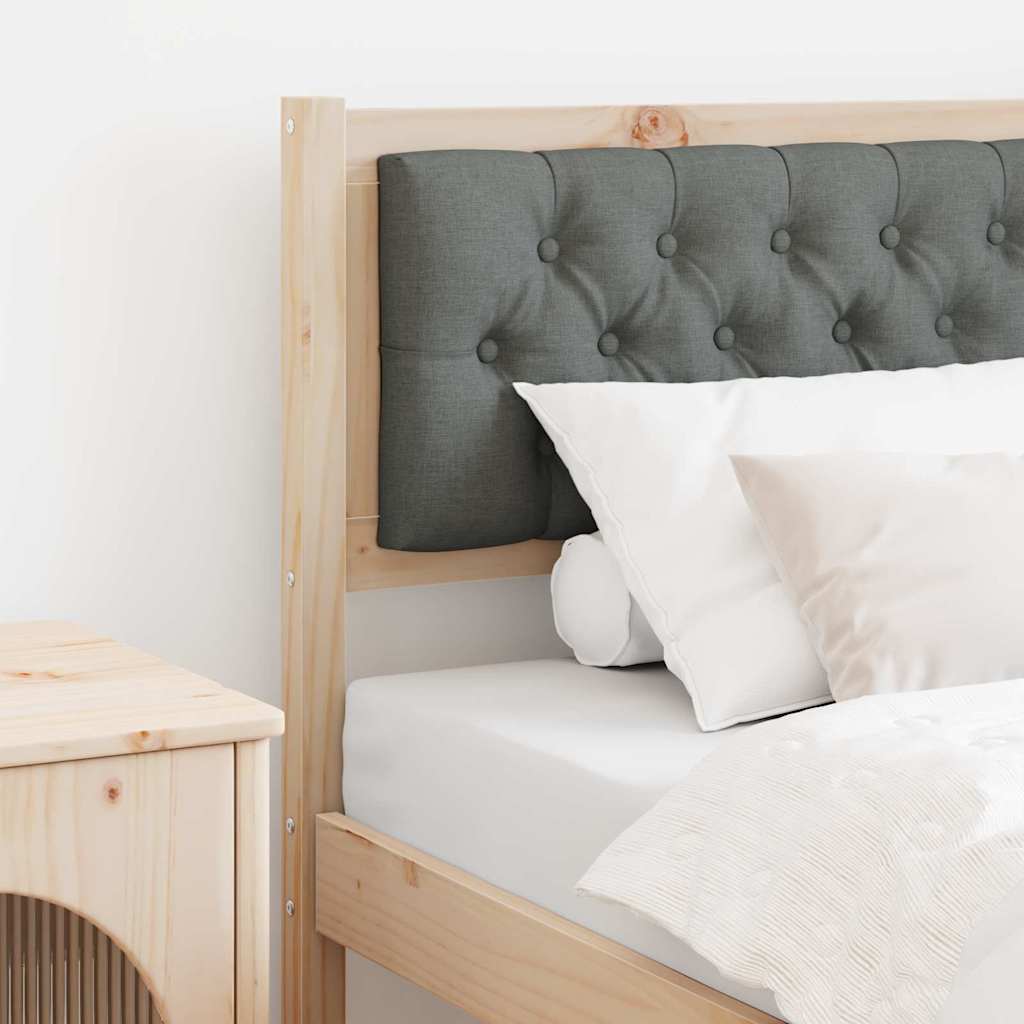 Paturi si accesorii - Tăblie cap Altele maro și gri închis 75 cm Lemn masiv de pin