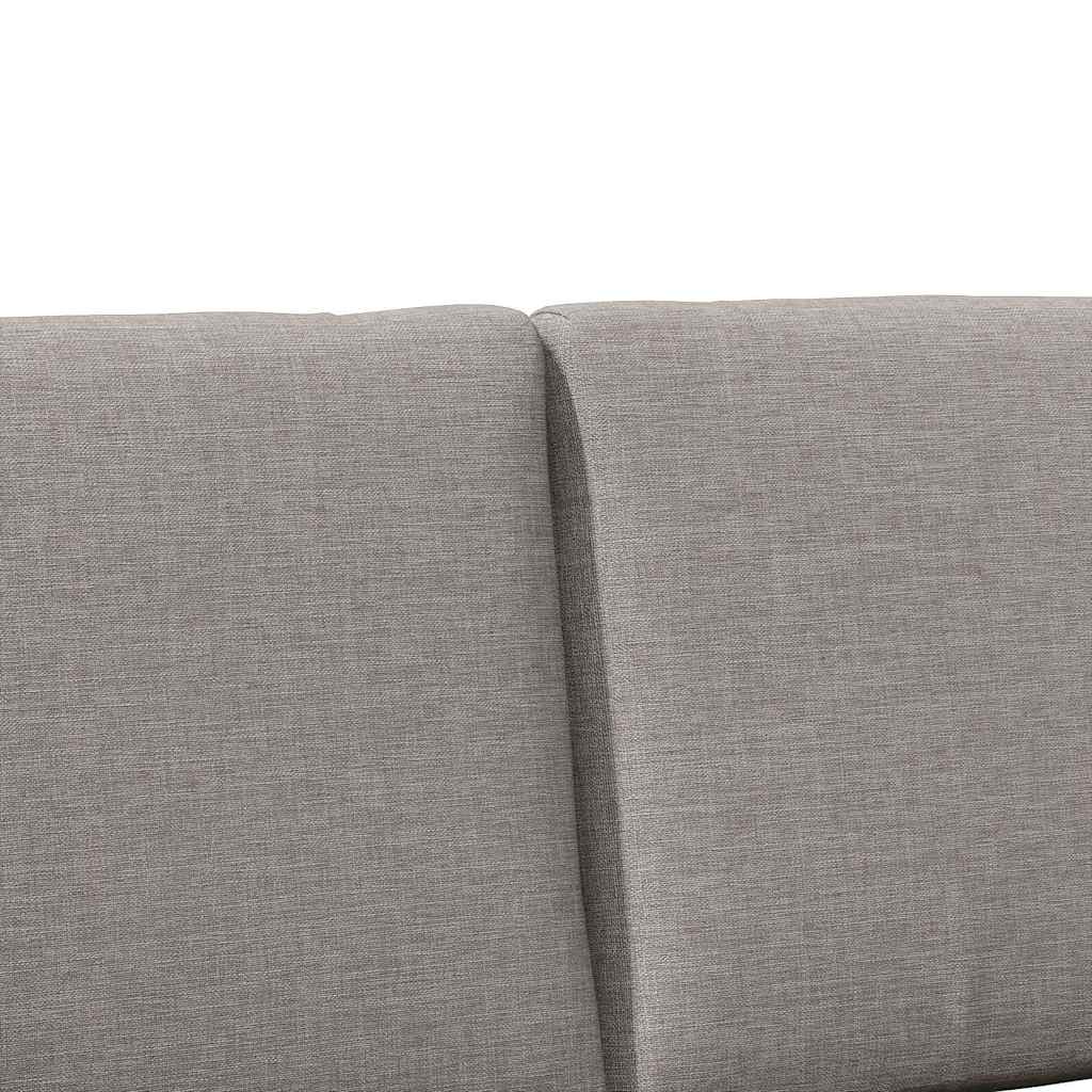 Polsterdatud voodiots Pruunikashall 180 cm Tahke mänd - Image 7