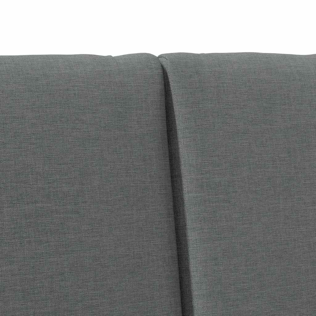 Polsterdatud voodiots Tumehall 135 cm Tahke mänd - Image 7