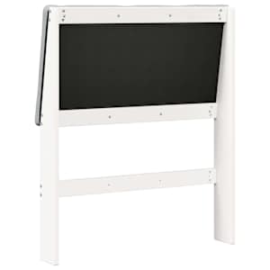 Čalouněné čelo postele Světle šedá 80 cm Masivní borové dřevo - obrázek 6