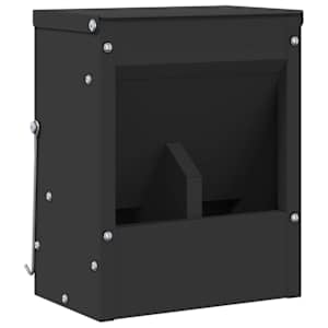 Krmítko pro králíky Černá 20 x 12,5 x 25 cm - obrázek 2