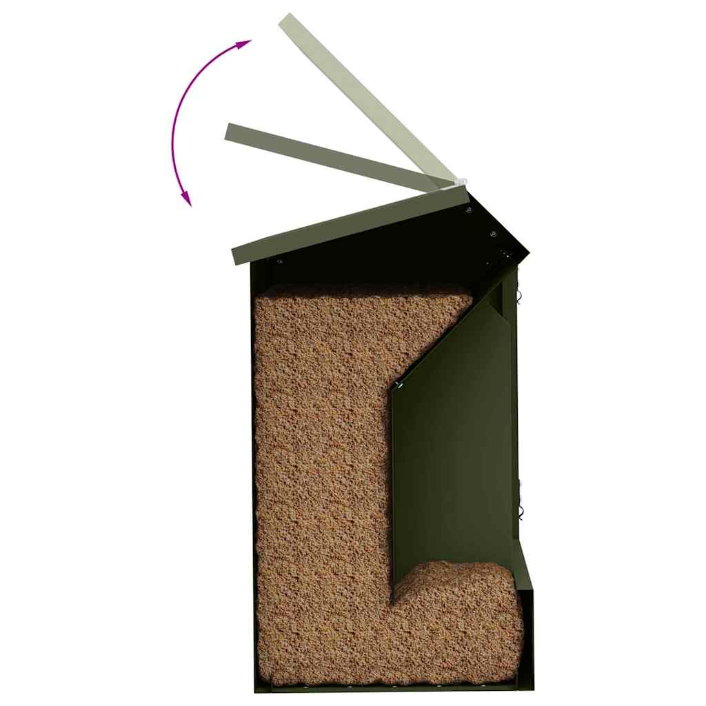 Konijnenvoer Olijf Groen 64,5 x 25,5 x 45,5 cm image 12