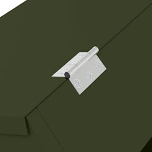 Krmítko pro králíky Olivově zelená 64,5 x 25,5 x 45,5 cm - obrázek 9