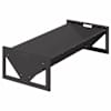 vidaXL Loomade S&ouml;&ouml;mingulihv Must 108 x 50 x 28 cm 10 kg