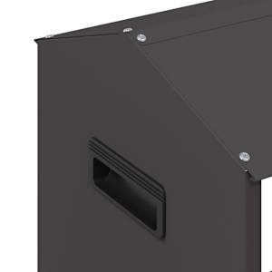 Krmný žlab pro kuře Černá 81 x 32 x 53,5 cm - obrázek 7