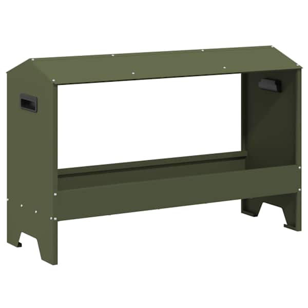 vidaXL Kana Toidutrog K&uuml;pset roheline 81 x 32 x 53,5 cm