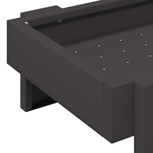 Krmný žlab pro kuře Černá 80 x 28 x 13.5 cm - obrázek 7