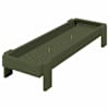 vidaXL Kana Toidutrog K&uuml;pset roheline 80 x 28 x 13.5 cm