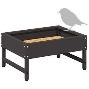 Zásobník pro ptáky Černá 80 x 28 x 13.5 cm - obrázek 8