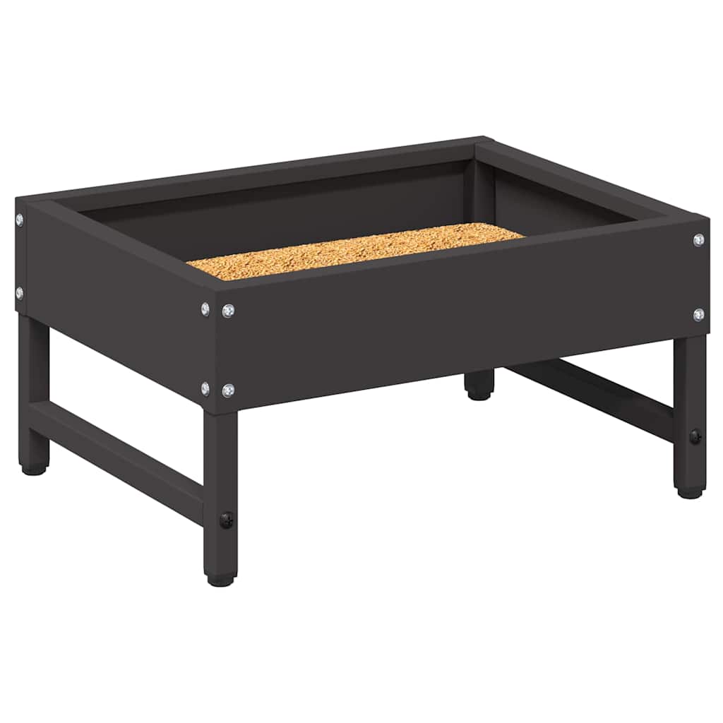 Thumbnail - vidaXL Vogel-Feeder Schwarz 34 x 26 x 16 cm Kaltgewalzter Stahl