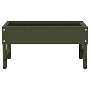 Zásobník pro ptáky Olivově zelená 80 x 28 x 13.5 cm - obrázek 6
