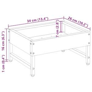 Zásobník pro ptáky Olivově zelená 80 x 28 x 13.5 cm - obrázek 12