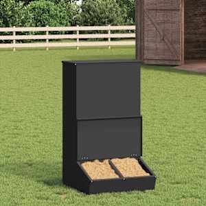 Hranilnik za prašiče Črna 55 x 51 x 91,5 cm