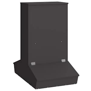 Krmítko pro prasata Černá 82 x 51 x 91,5 cm - obrázek 2